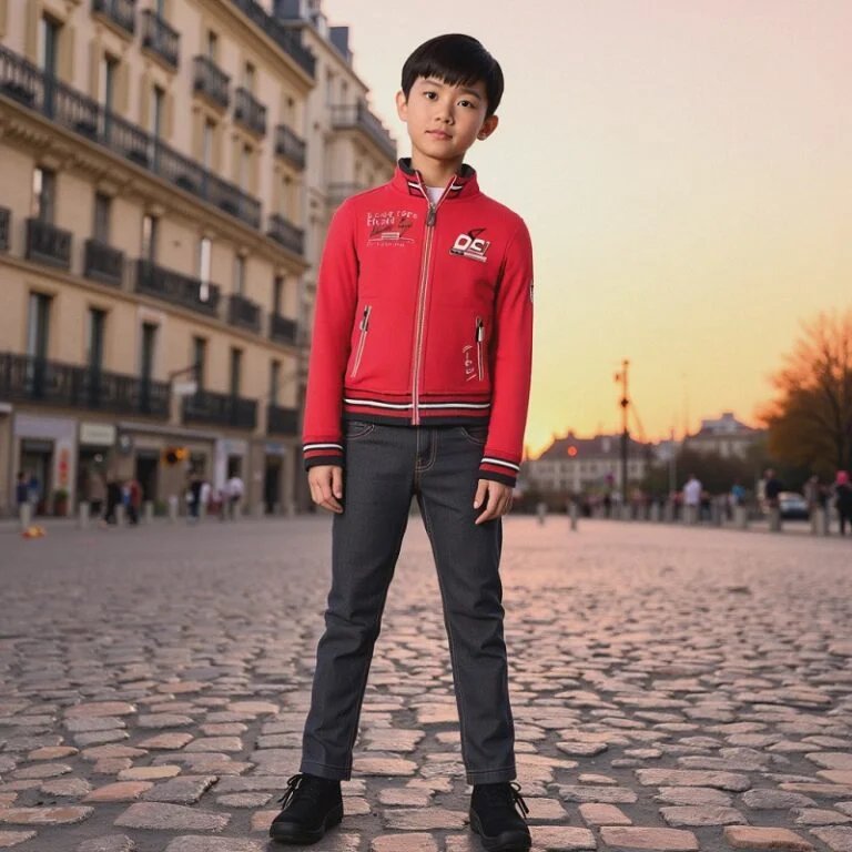 Kid’s Long Sleeve Sweat Jacket 903