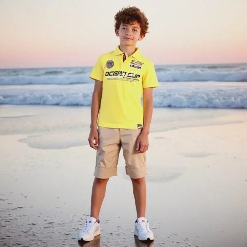 Kid’s Short Sleeve Polo Shirt 513