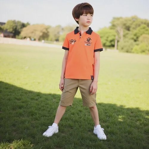 Kid’s Short Sleeve Polo Shirt 712
