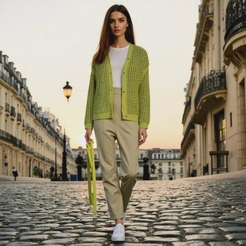 Ladies Crochet Sweater